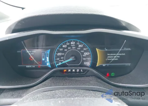 2014 Ford C-Max Hybrid Sel z USA, uszkodzony, nr VIN 1FADP5BU5EL511385